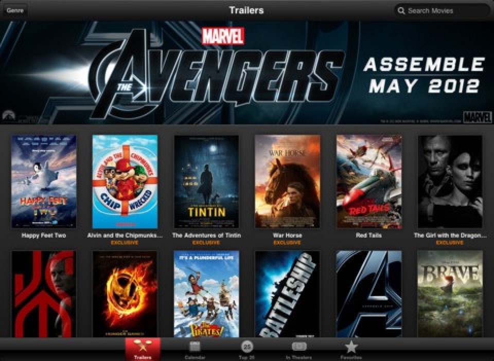 Apple Releases 'iTunes Movie Trailers' App for iOS - Mac Rumors