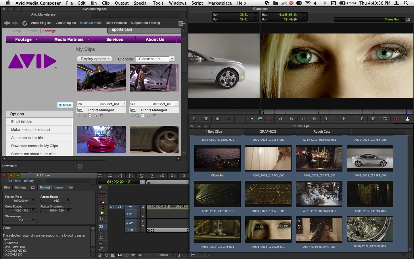 Avid Video Editor