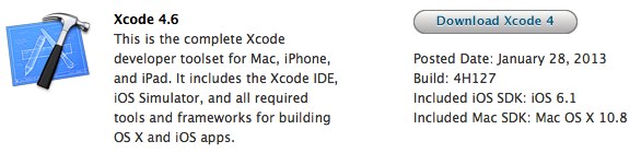 Xcode Developer Toolset Updated to Version 4.6 - Mac Rumors