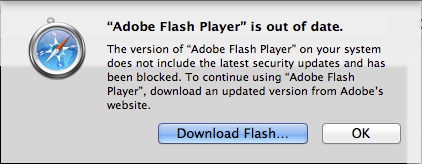 latest adobe flash player update for mac
