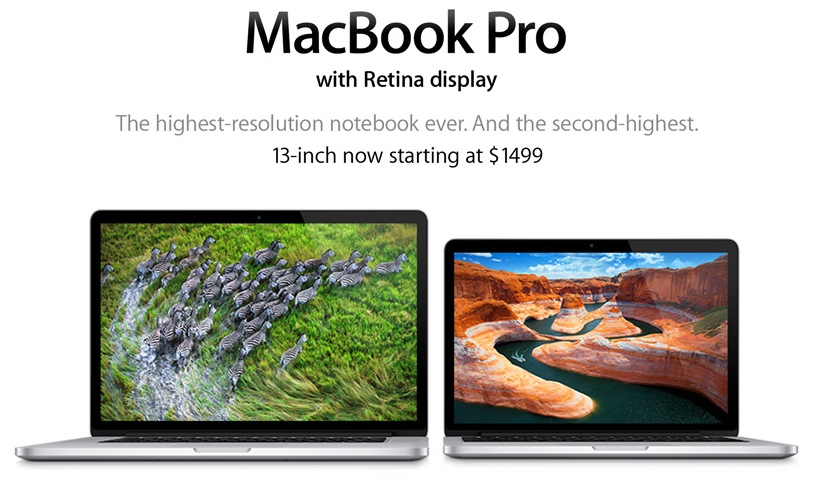 Apple Updates Retina Macbook Pro With New Processors Drops Pricing On