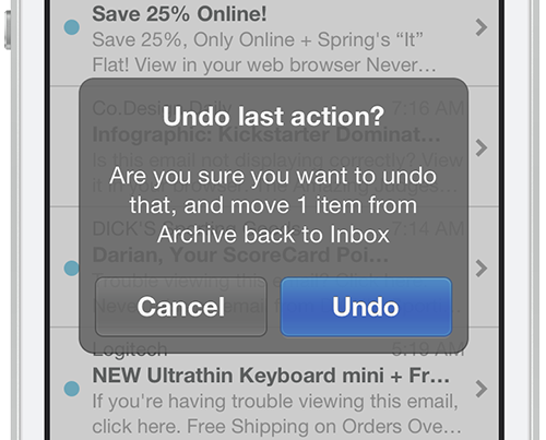 undo
