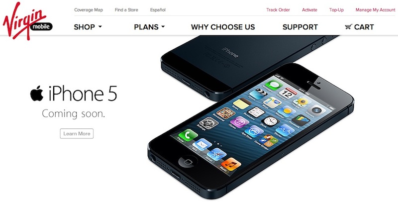 Virgin Mobile USA to Begin Selling iPhone 5 on June 28