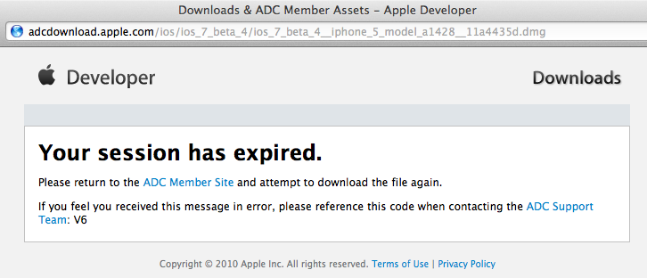 Apple configurator your itunes store session has expired -