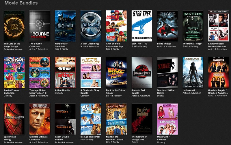 apple itunes movies