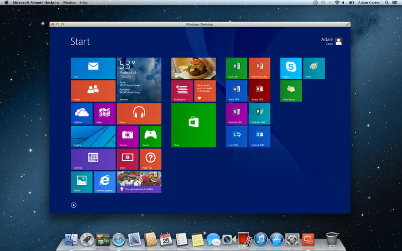 windows remote desktop to mac