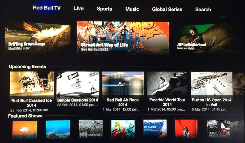 Red Bull Tv App For Mac
