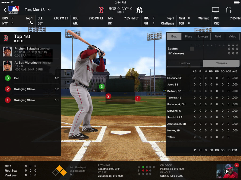 MLB At Bat