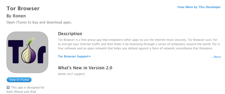 tor download iphone