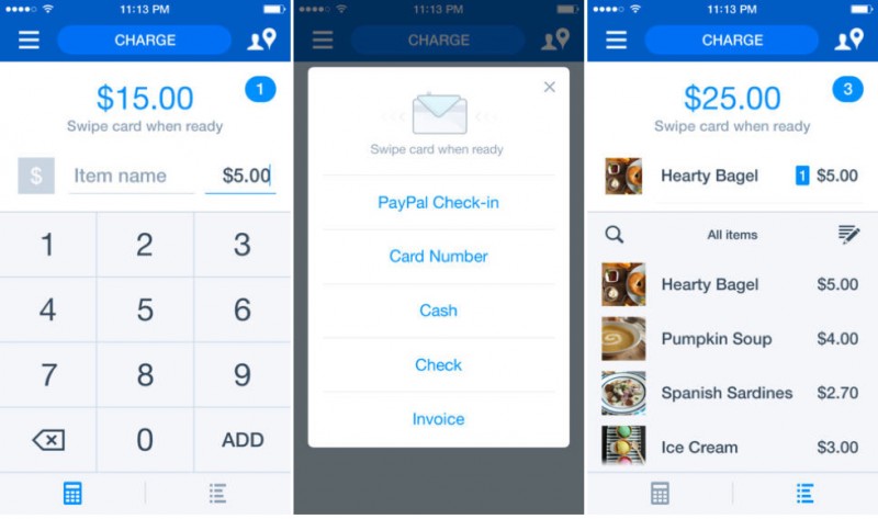 'PayPal Here' for iOS Updated with Revamped User Interface, Dynamic