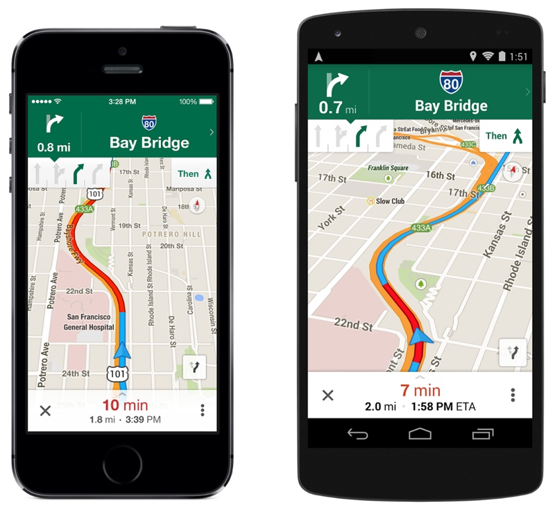 Google Maps for iOS Gains Uber Integration, Lane Guidance, Improved