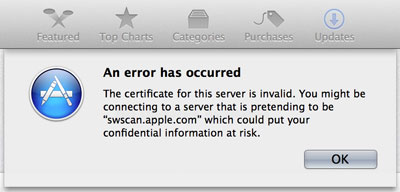 sitesucker with invalid certificate