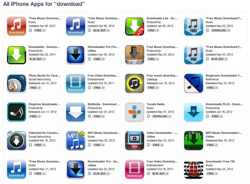 ... Downloading Apps from App Store, Asking Developers to Change Apps