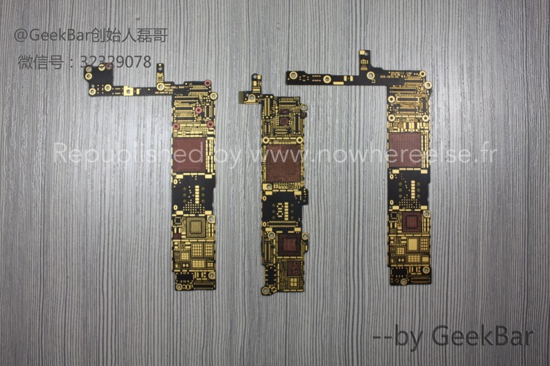 photo of Bare Logic Boards for 4.7-Inch and 5.5-Inch iPhone 6 Compared in New Photos image