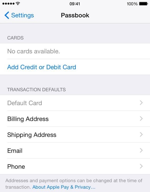 photo of iOS 8.1 Carries Hidden Settings for Apple Pay, References Touch ID Support for iPad image