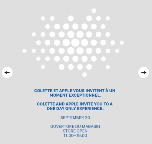 photo of Apple Watch May Headline Fashion Boutique Colette's 'One Day Only Experience' Tomorrow image