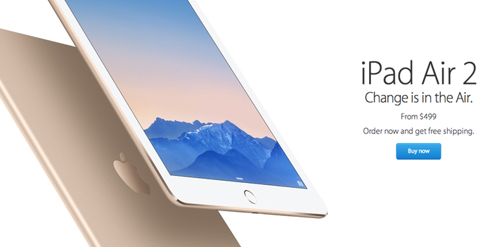 photo of iPad Air 2 and Retina Mini iPad 3 Pre-Orders Arrive as Apple Begins In-Store Sales image