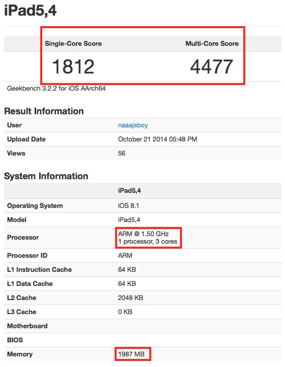 Ipad Air 2 Has Three Processor Cores 2gb Ram Anandtech Forums Technology Hardware Software And Deals