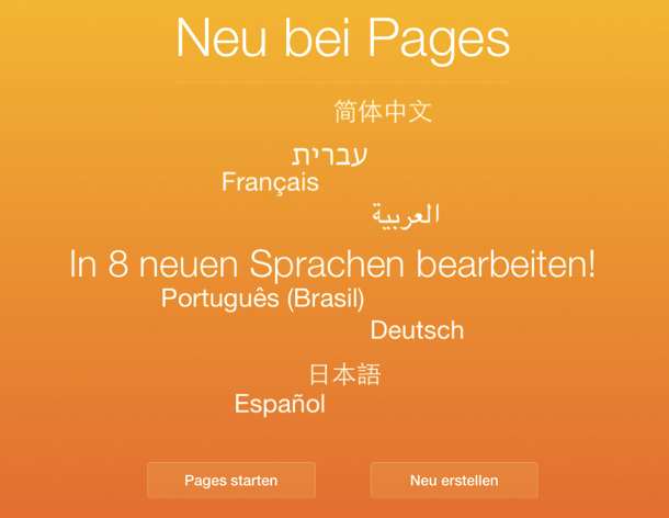 photo of iWork for iCloud Updated with Eight New Languages, 50 Fonts and Improved Document Editing image