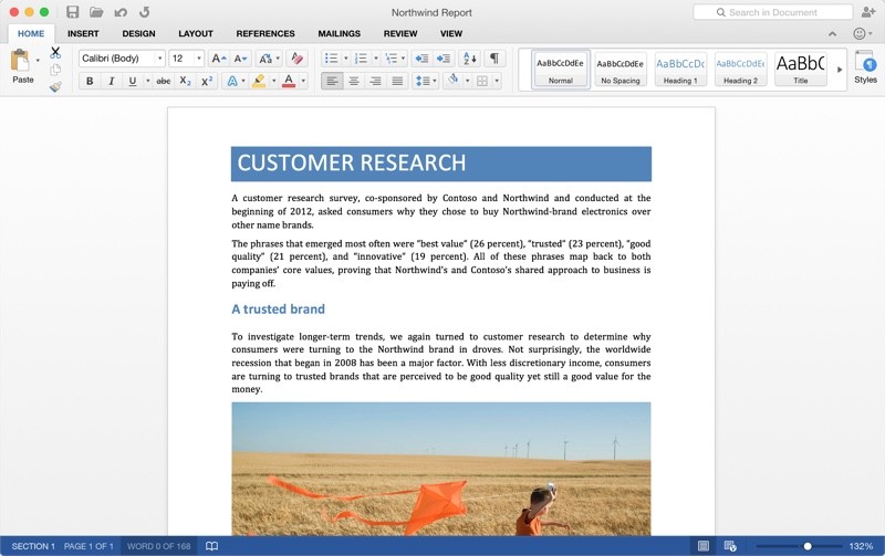 Microsoft Office 2016 for Mac OSX [Preview] (March 26, 2015)