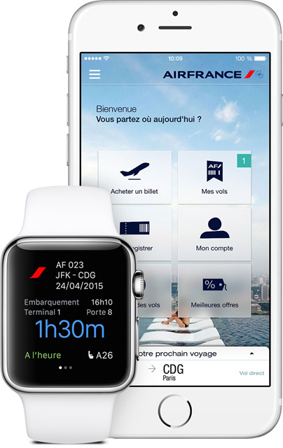 Air France Apple Watch