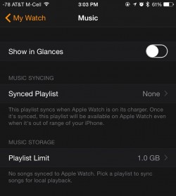 Customize Apple Watch App Settings