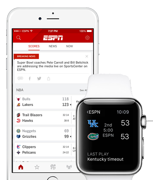 ESPN Apple Watch