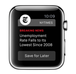 NYTimes Apple Watch