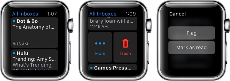 Mail on Apple Watch 2