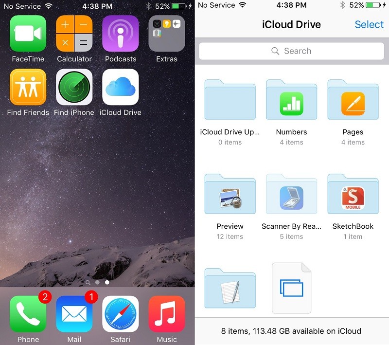 iCloud Drive 2