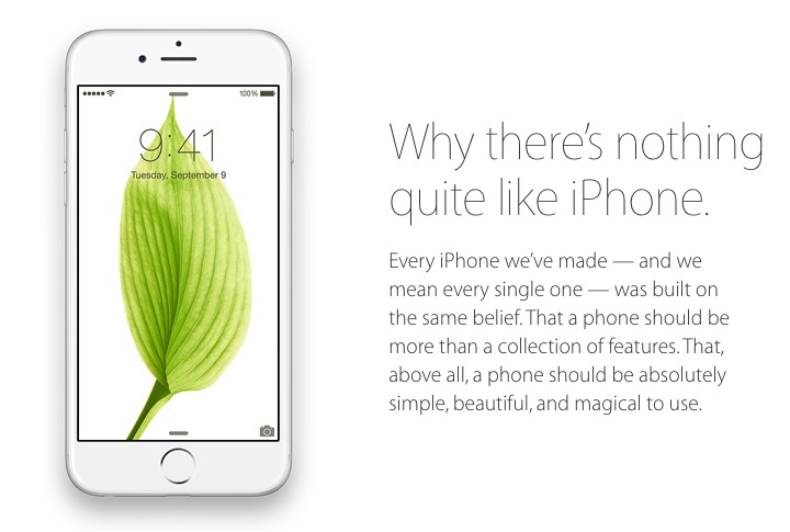 photo of Apple Launches 'Why There's Nothing Quite Like iPhone' Web Campaign image