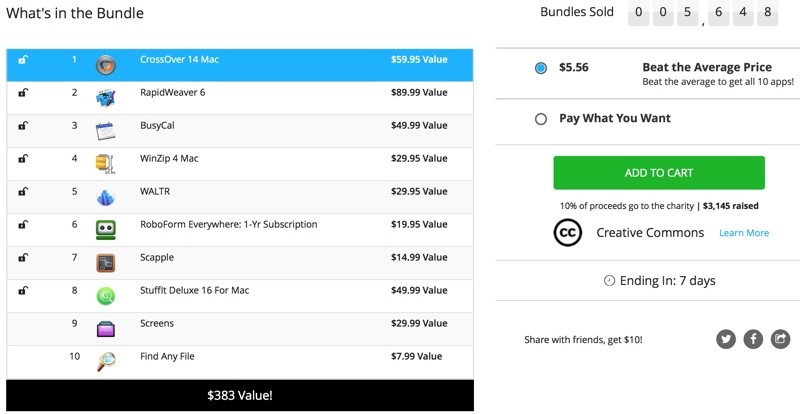 StackSocial Offers 'Pay What Want'