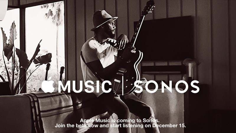 photo of Apple Music Available on Sonos Devices Starting December 15 image