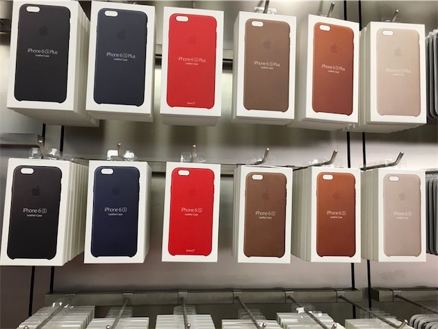 photo of Apple Releases (PRODUCT)RED Leather Cases for iPhone 6s and 6s Plus image