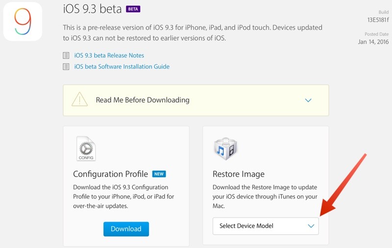 How to Download the iOS 9.3 Beta to Your iPhone or iPad - Mac Rumors