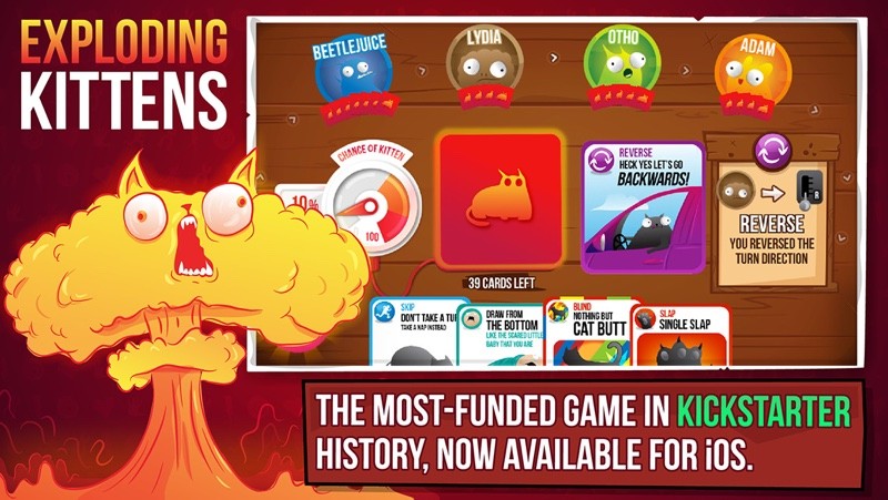 what is exploding kittens game about