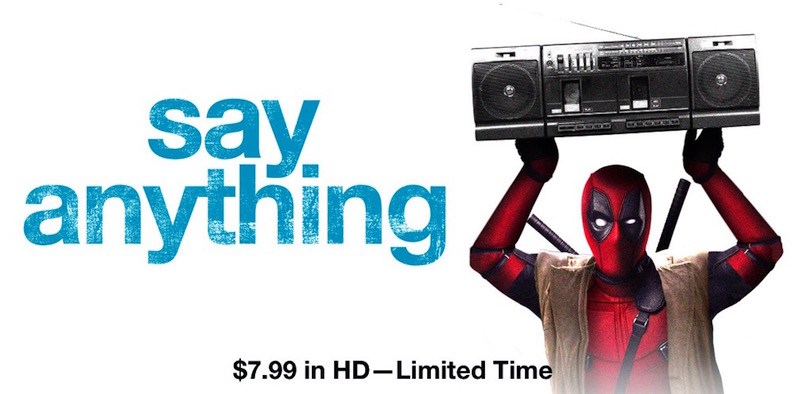 Deadpool Runs Riot iTunes Store