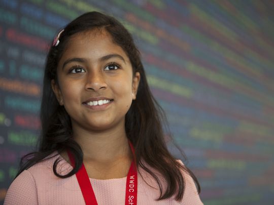 Anvitha Vijay 9-year-old developer
