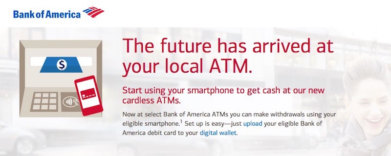Bank of America ATM Apple Pay