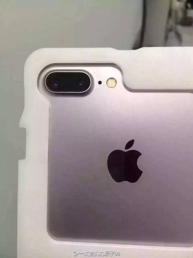 iphone 7 plus leak dual lens