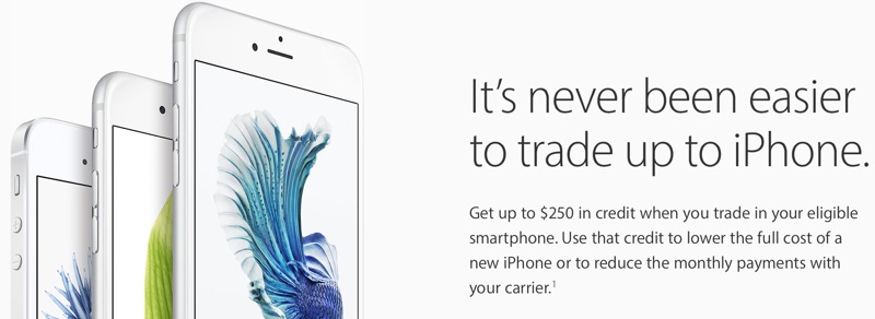 photo of Apple Simplifies 'Trade Up With Installments' iPhone Program by Relying on Carrier Financing Plans image