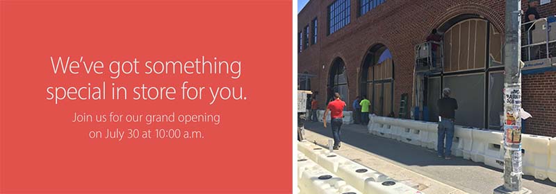 photo of Apple’s First Retail Store in Brooklyn Opens July 30 image