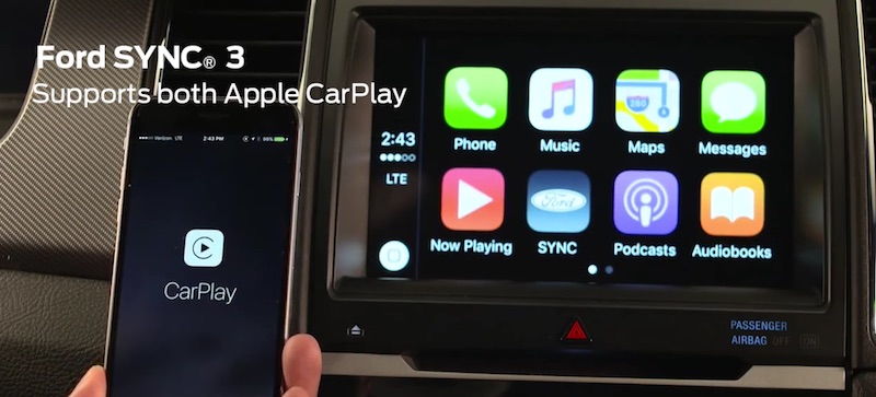 photo of CarPlay Now Available in All 2017 Ford Vehicles Equipped With SYNC 3 image