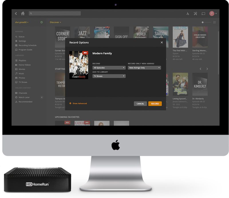 plex dvr imac 2