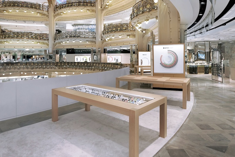 photo of Apple Watch Pop Up Shop in Galeries Lafayette Closing January 2017 Due to Poor Sales image