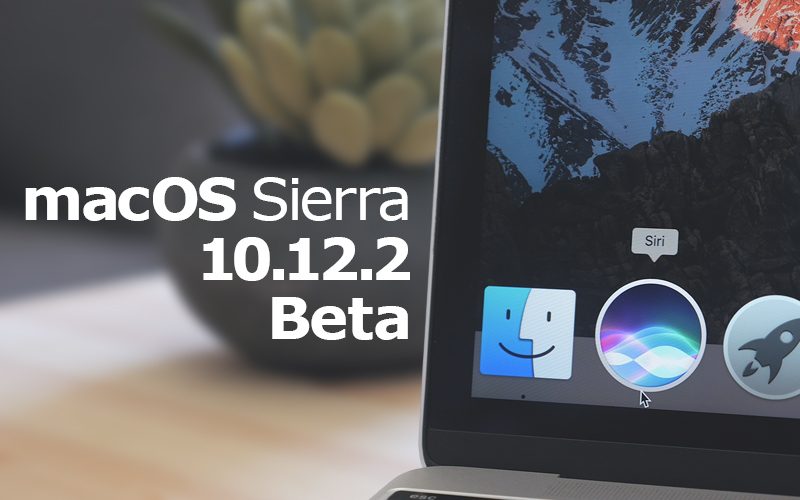 Apple vydal 6. betu macOS Sierra 10.12.2 pro vývojáře a testery mezi veřejností