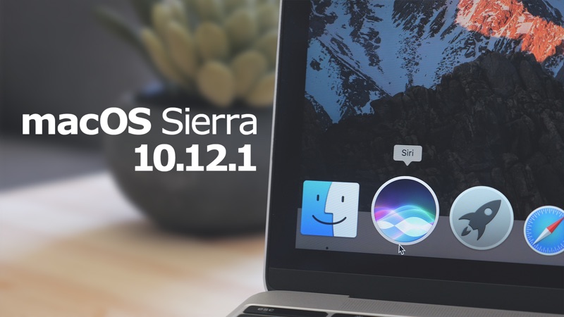 Apple vydal macOS Sierra 10.12.1