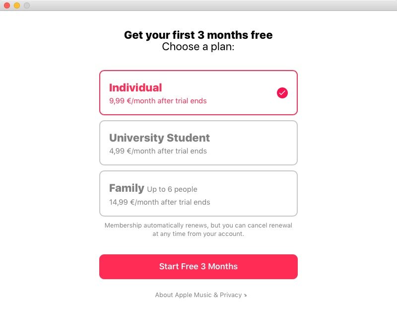 Levnější Apple Music pro studenty bylo rozšířeno do 32 zemí. Do ČR a SR nikoliv