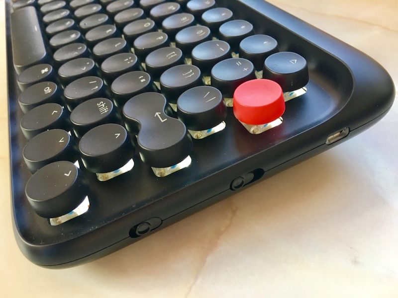 bluetooth mechanical typewriter keyboard