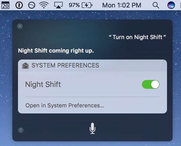 night shift mac os sierra